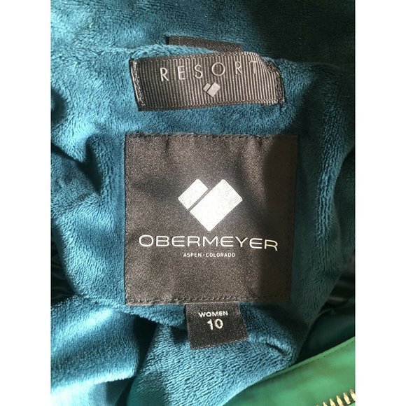 Obermeyer Resort Women's 10  Zip Off Faux Fur Hood Thermore Insulation Vintage - Picture 12 of 12